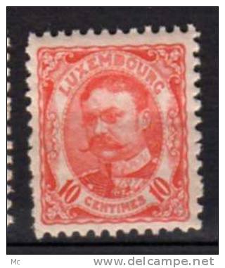 Luxembourg N° 74 Luxe ** - 1906 Guillermo IV