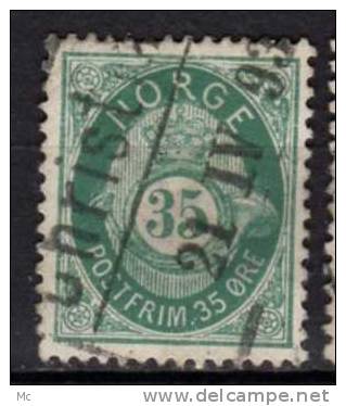 Norvège N°  29 Oblitéré  ° - Used Stamps