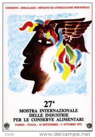 PARMA PUBBLICITA'  MOSTRA CONSERVE ALIMENTARI 1972 - Fiere