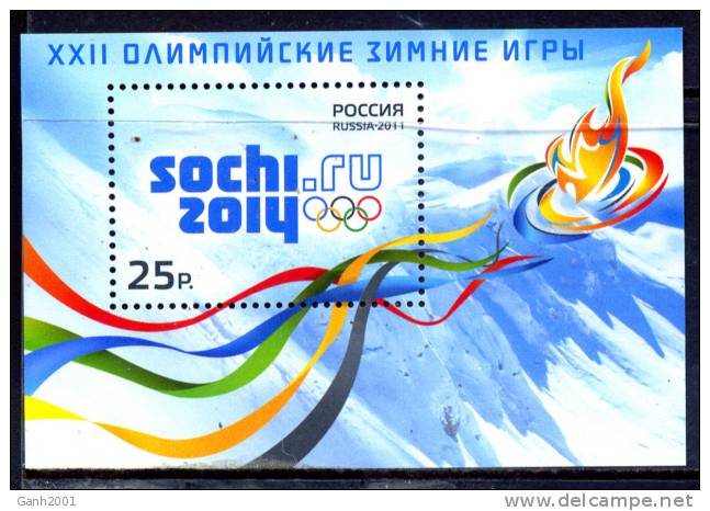 RUSSIA 2011 / Winter Olympics Sotchi 2014 JUEGOS OLIMPICOS DE INVIERNO Sochi 2014 / C3214 - Invierno 2014: Sotchi