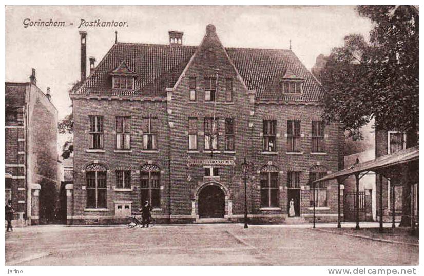 Nederland-Zuid Holland, Gorinchem 1920, Postantoor,Postoffice, Gebruikt Ja - Gorinchem