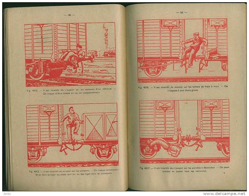 Extraits Du Réglement Sécurité Du Personnel - Bahnwesen & Tramways