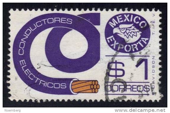 Mexico #1114 Electrical Conductor, Used (0.20) - Mexico