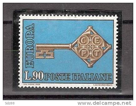 Italie  1968  YT 1011 **  Europa - 1968