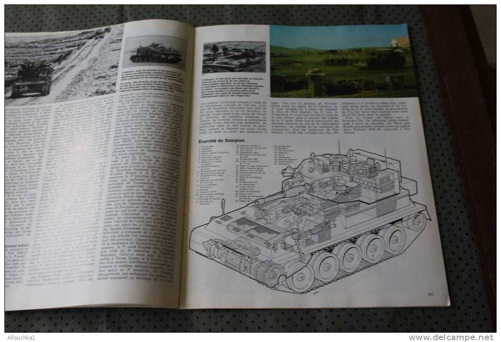 DE 1984 ENCYCLOPEDIE DES ARMES BLINDES LEGERS TANKS ET VEHICULES DE RECONNAISSANCE MODERNES> éditions ATLAS - Armes