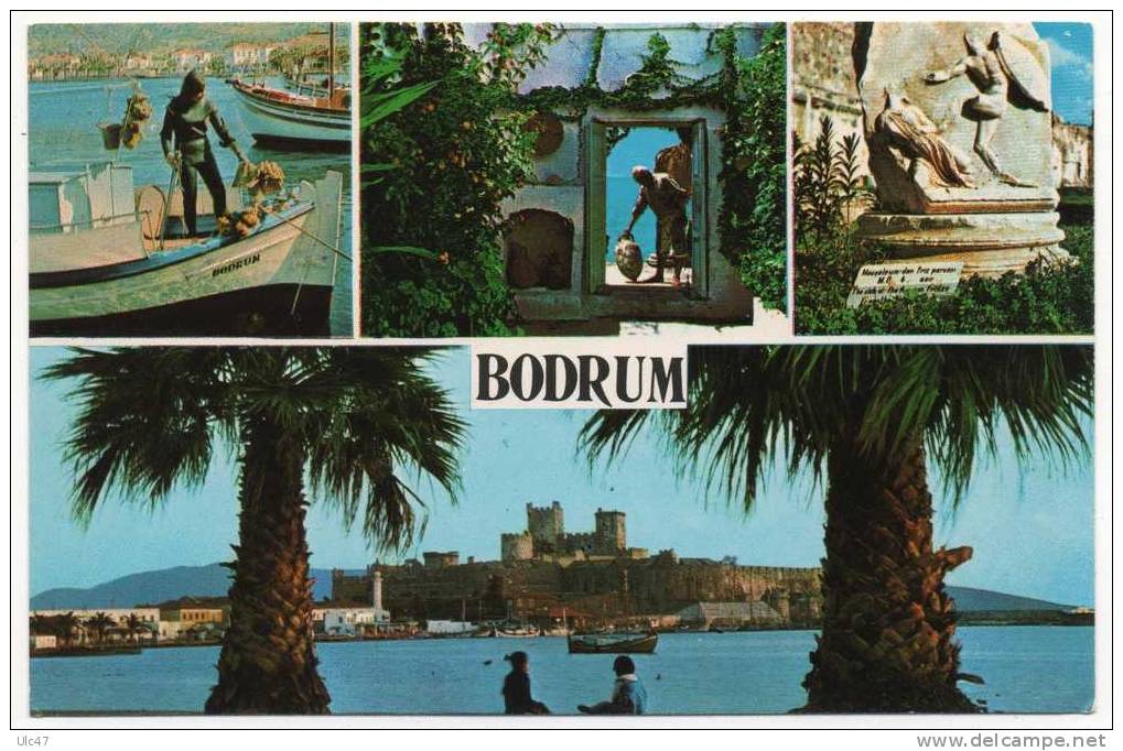 - BODRUM. - "Halicarnasus" - Scan Verso - - Turchia