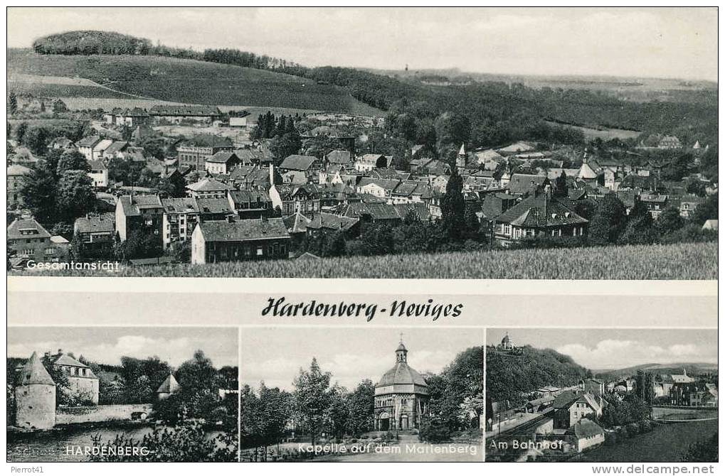 ALLEMAGNE - HARDENBERG - Gesamtansicht, Am Bahnhof, Kapelle Auf Dem Marienberg - Velbert