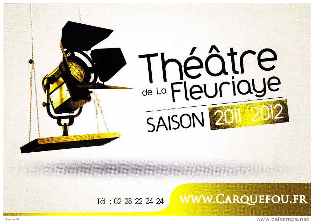 44 CARQUEFOU  THEATRE DE LA FLEURIGUE - Carquefou