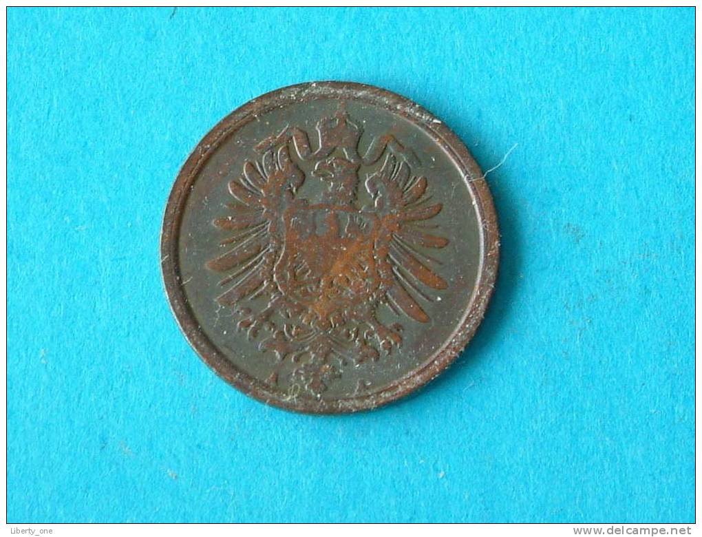 1874 A - 2 PFENNIG / KM 2 ( For Grade, Please See Photo ) ! - 2 Pfennig