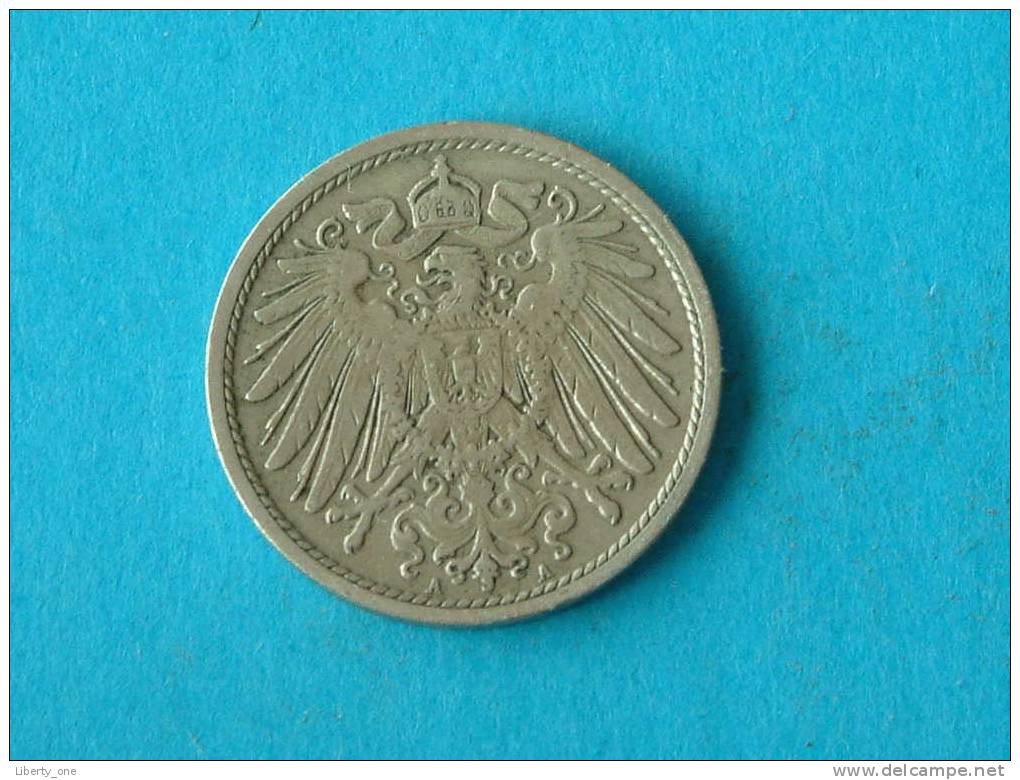 1907 A - 10 PFENNIG / KM 12 ( For Grade, Please See Photo ) ! - 10 Pfennig