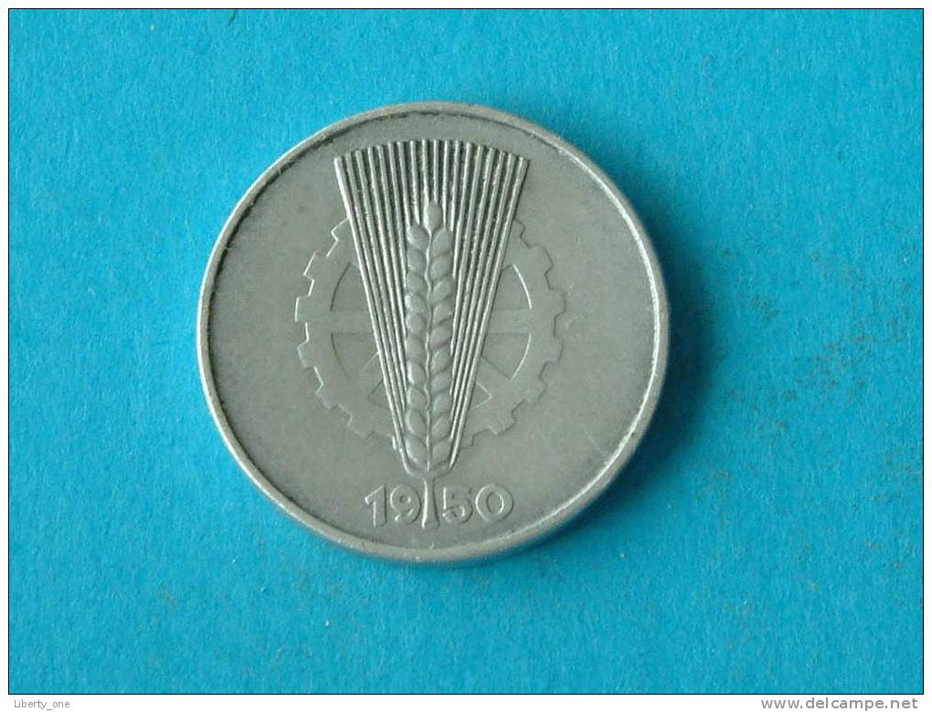 1950 A - 10 PFENNIG / KM 3 ( For Grade, Please See Photo ) ! - 10 Pfennig