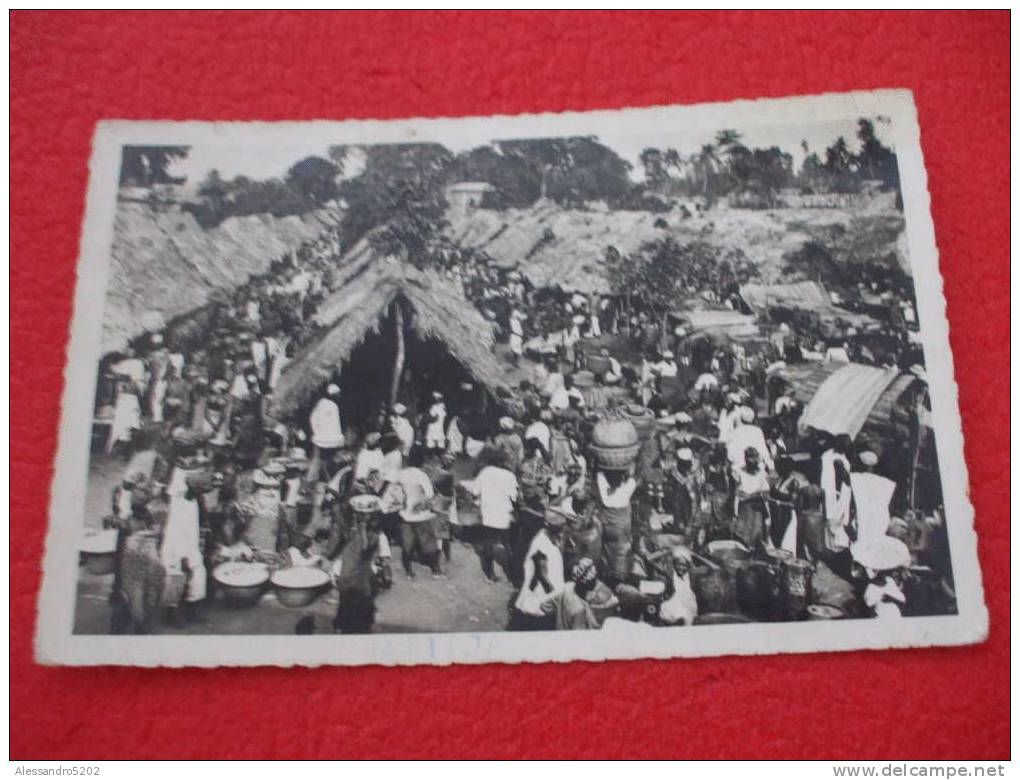 Cote D'Avoire - Marché En Foret 1955 - Elfenbeinküste