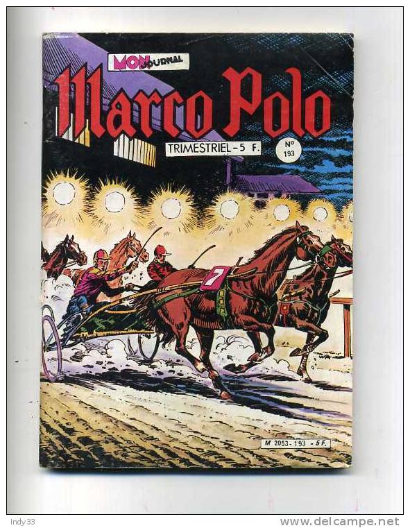 - MARCO-POLO N°193  . MON JOURNAL 1982 - Marco-Polo
