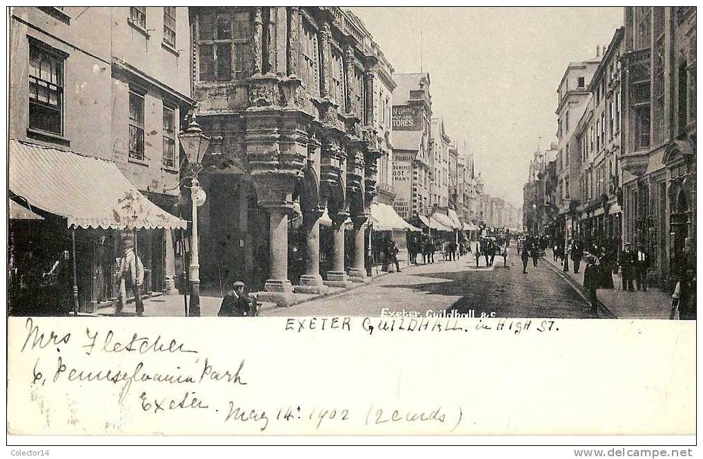 EXETER GUILDHALL 1902 - Exeter