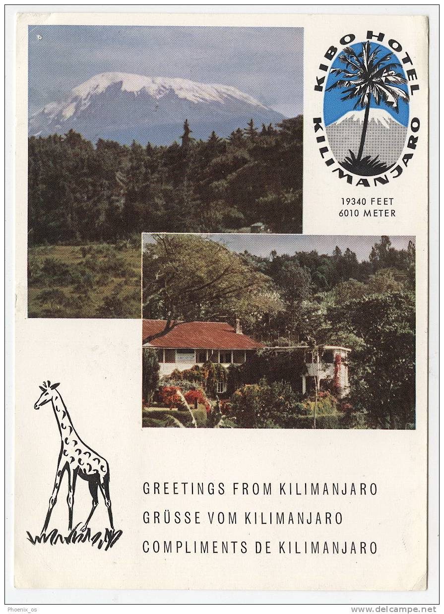 TANZANIA - KILIMANJARO, Kibo Hotel, 1964. - Tanzania