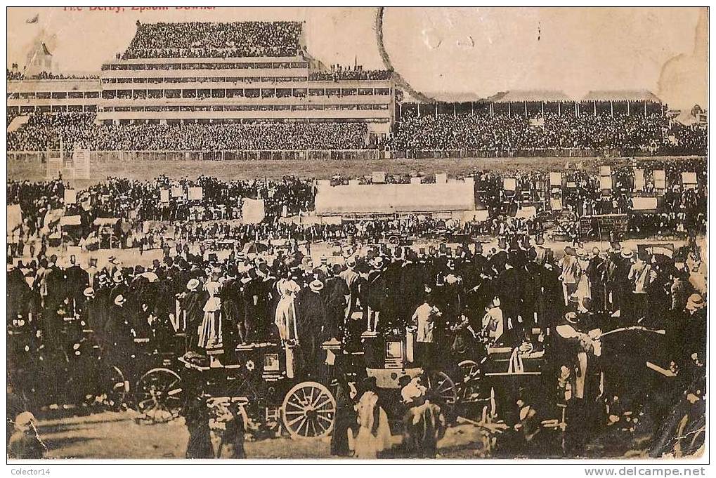 THE DERBY EPSOM DOWNS 1910 - Surrey