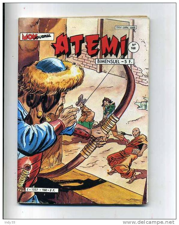 - ATEMI   N°168  . MON JOURNAL 1983 - Atemi