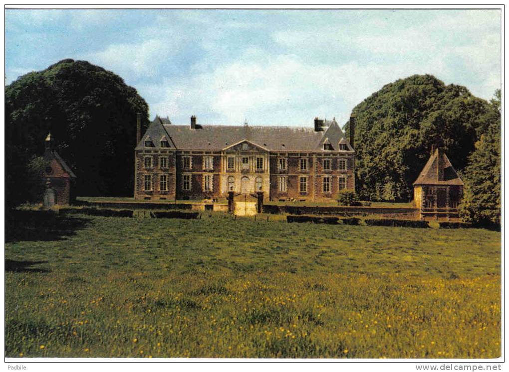 Carte Postale 76. Auffay  Chateau De Bosmelet  Trés Beau Plan - Auffay