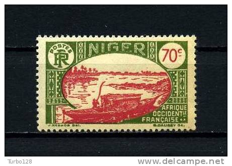 NIGER 1939  N° 78**  Neuf Ier Choix. Sup.  Cote: 2 &euro; + (Bateaux, Boats, Ships) - Otros & Sin Clasificación