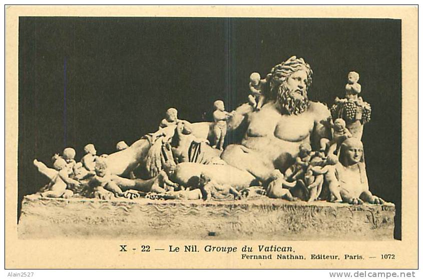 LE NIL - Groupe Du Vatican (Fernand Nathan, Edit., Paris, 1072) - Sculptures