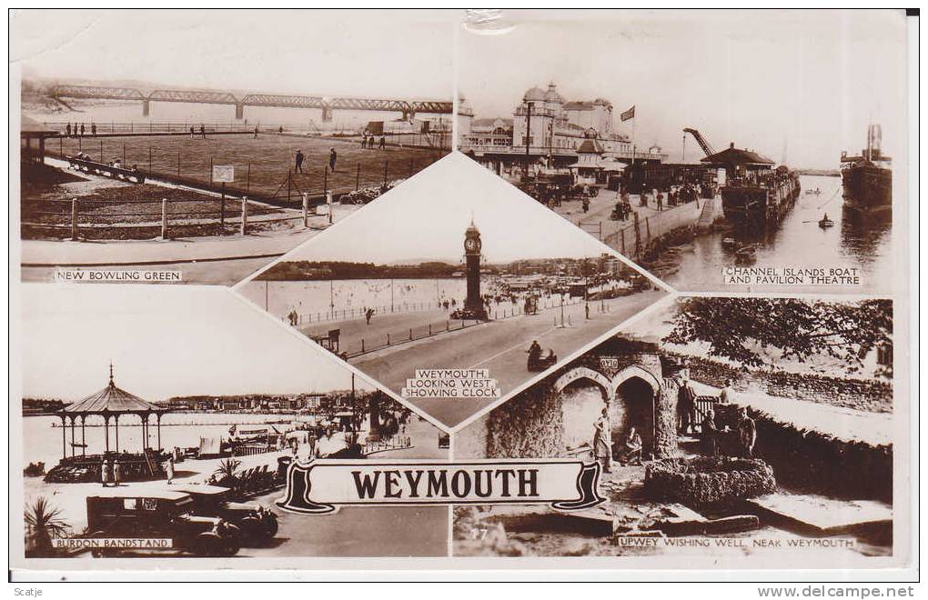 Weymouth 1932  Photo Card - Weymouth