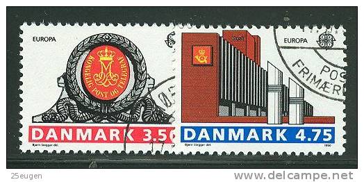 DENMARK  1990  EUROPA CEPT     USED - 1990