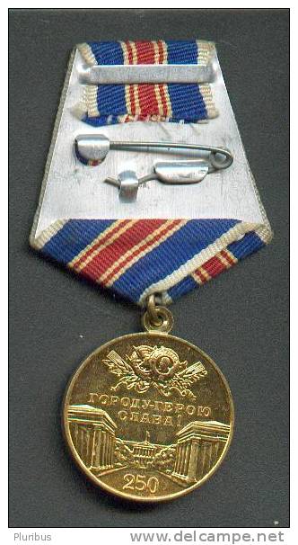 RUSSIA USSR   MEDAL In Memory Of The 250 Th Anniversary Of Leningrad - Russie