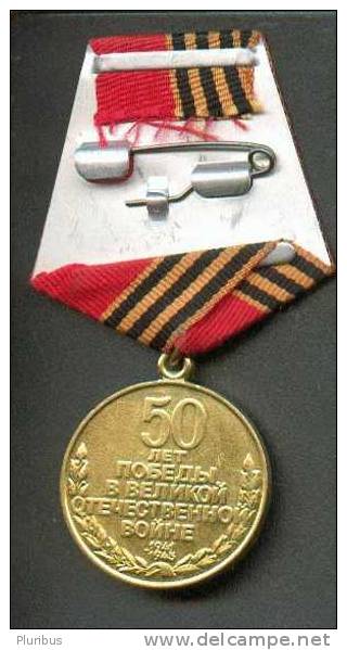 RUSSIA USSR   MEDAL 50 Years Of Victory In The Great Patriotic War 1941-1945 - Russland