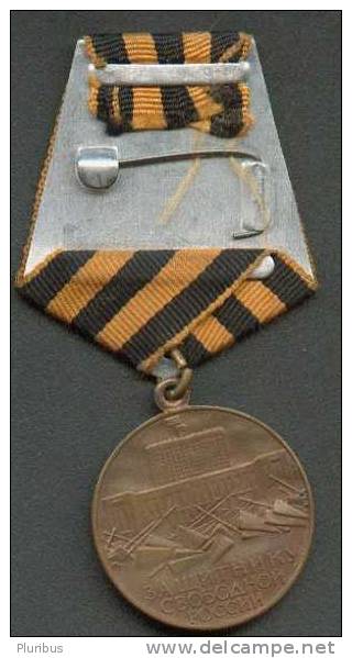 RARE!! RUSSIA   MEDAL AUGUST 21st 1991, Yeltsin Medal, For Defenders Of Free Russia, Original Base Medal - Russia