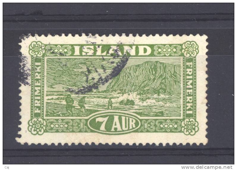 Islande  -  1925  :  Yv  115  (o) - Oblitérés