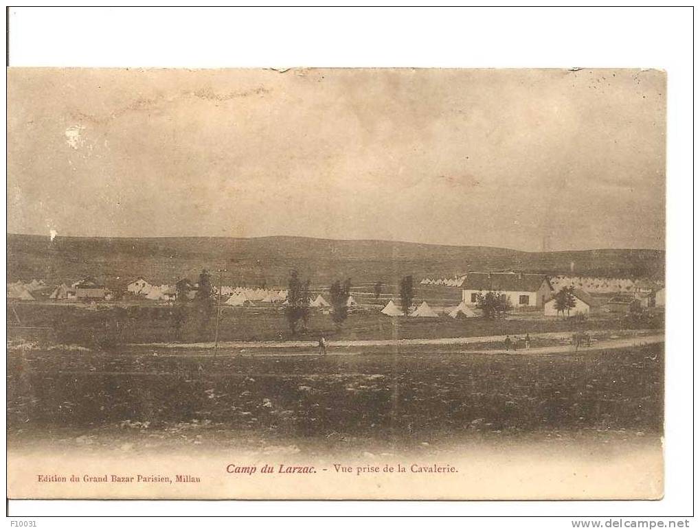 Camp Du Larzac  Vue Prise De La Cavalerie - Laguiole