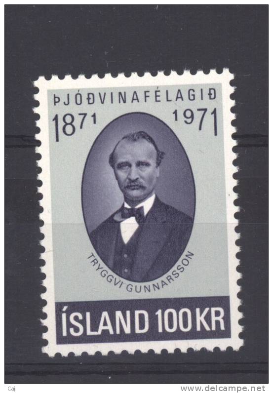 Islande  -  1971  :  Yv  409  ** - Unused Stamps