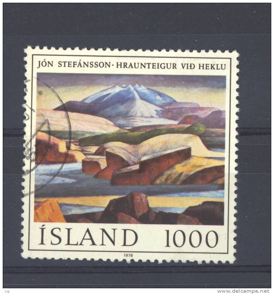 Islande  -  1978  :  Yv  488  (o) - Oblitérés