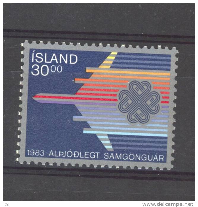 Islande  -  1983  :  Yv  558  ** - Unused Stamps