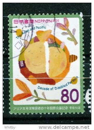 Japan 2002 80y Decade Of Disabled Persons Issue #2838 - Oblitérés