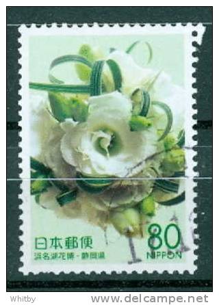 Japan 2004 Prefecture Issue 80y Lisianthus Issue #Z625 - Oblitérés