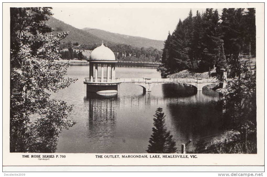 B23954 The Outlet Maroondah Lake Healesville Not Used Perfect Shape - Melbourne