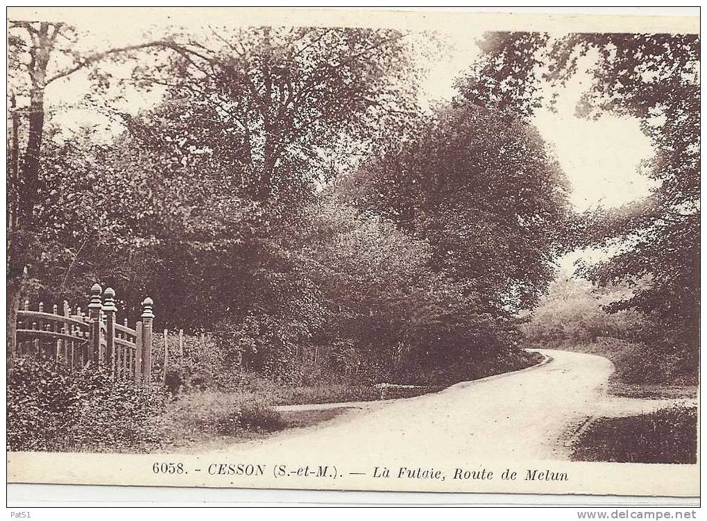 77 - Cesson : La Futaie, Route De Melun - Cesson