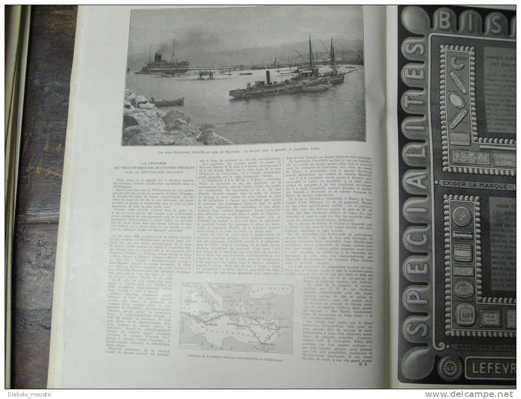 +1926  Pubs LINCOLN Couleurs ; Croisière HYDRAVION ; Les HALLES ;Salon PHOTO ; Les Cimetières Parisiens Oubliés ; - L'Illustration