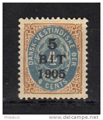 ANTILLES DANOISES N° 24 * - Denmark (West Indies)