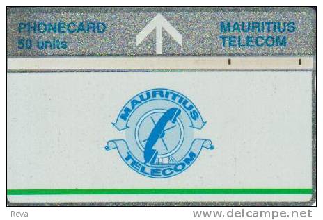 MAURITIUS  50 U TELECOM  LOGO  PHONE L & G  CODE 506A NOT LISTED MAU-23G? READ DESCRIPTION !! - Mauritius