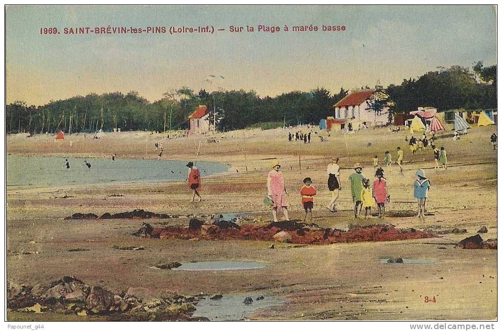 Sur La Plage à Marée Basse - Saint-Brevin-les-Pins