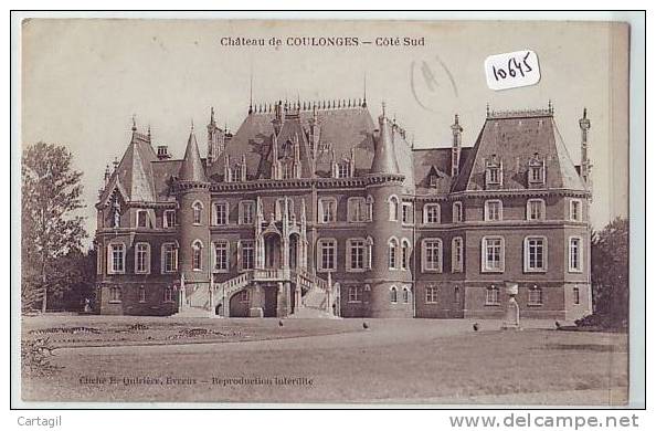 CPA - 10645-79 -  Château De Coulonges-Envoi Gratuit - Coulonges-sur-l'Autize