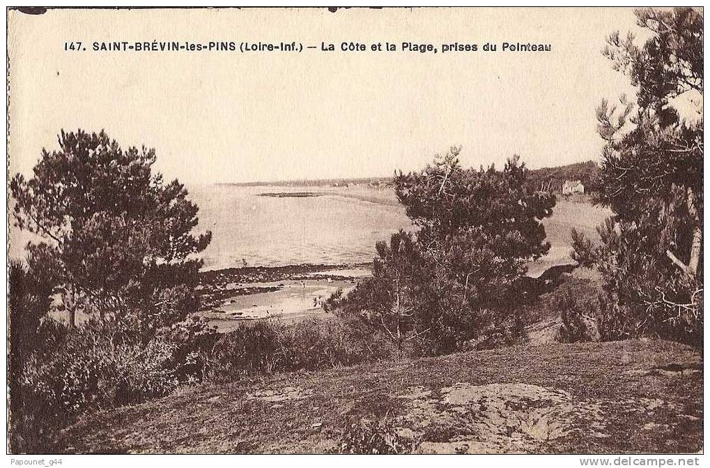 La Côte Et La Plage , Prise Du Pointeau - Saint-Brevin-les-Pins