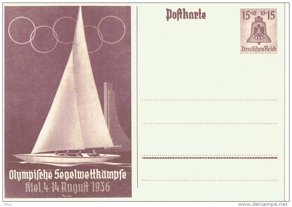 JEUX OLYMPIQUES DE BERLIN 1936 - Sommer 1936: Berlin