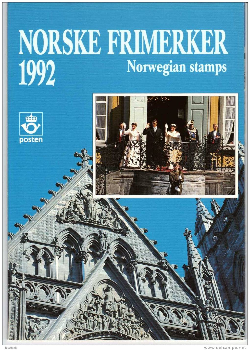 NORVEGE Année 1992 ** Dans Son Livret Des Postes D´origine - Años Completos