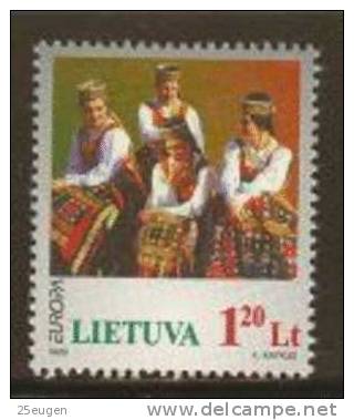 LITHUANIA 1998 EUROPA CEPT  MNH - 1998