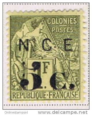 Nouvelle Caledonie 1881, Yv 9 /Maury 8, * ,Neuf Avec ( Ou Trace De) Charniere - Altri & Non Classificati