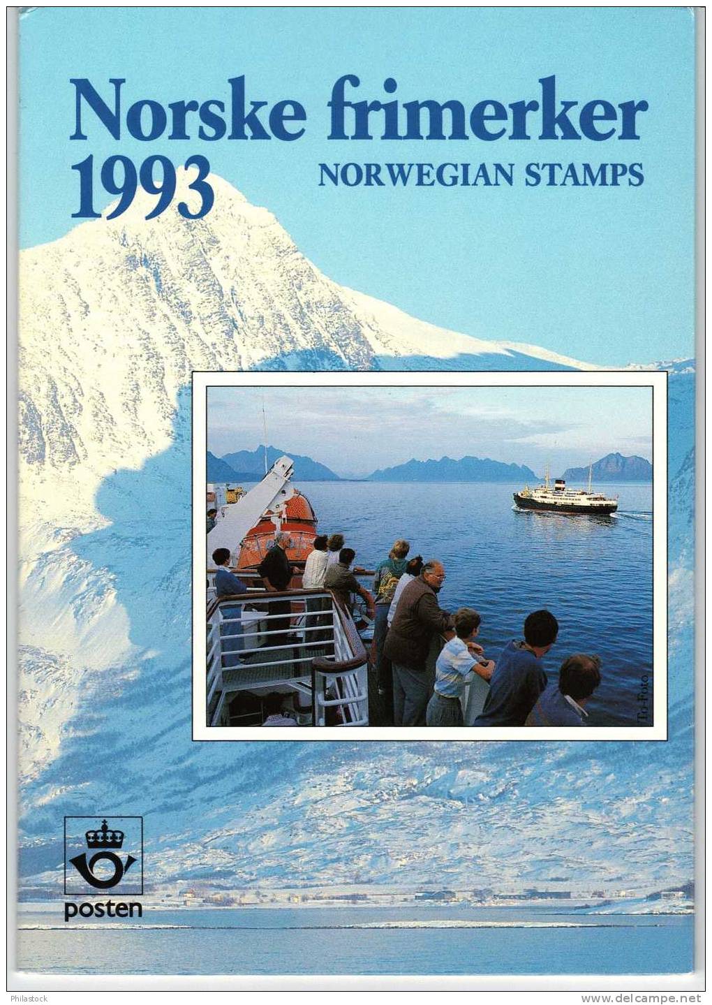 NORVEGE Année 1993 ** Dans Son Livret Des Postes D´origine Avec FDC Bonne Année - Ganze Jahrgänge