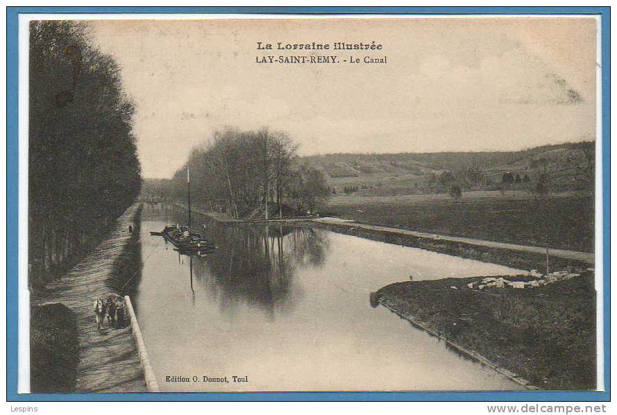 54 - LAY-SAINT-REMY --  Le Canal - Vandoeuvre Les Nancy